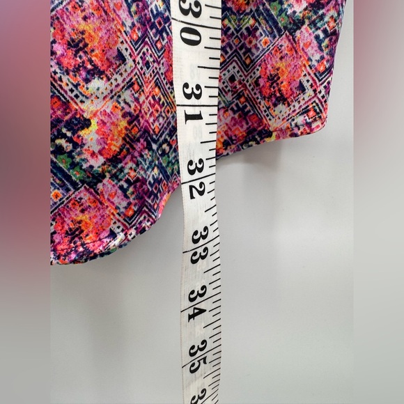 Victoria Secret Sleep Shirt Womens Small Paisley Long Sleeve Small - Picture 5 of 5